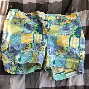 Lilly Pulitzer white label shorts
